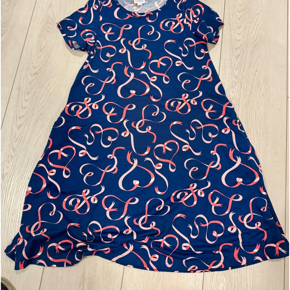 LULAROE Jessie Breast Cancer Awareness dress